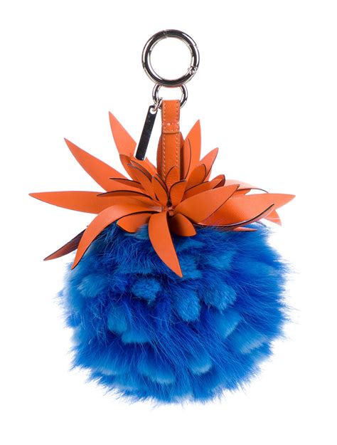 fendi blue fruit charm|Fendi Fruit Bag Charm .